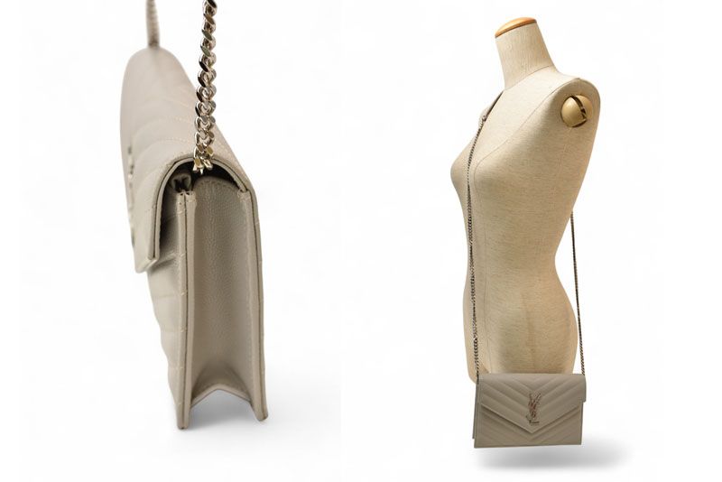 Saint Laurent Bag Chain Bag Chain Wallet Clutch Long Wallet YSL Saint Laurent