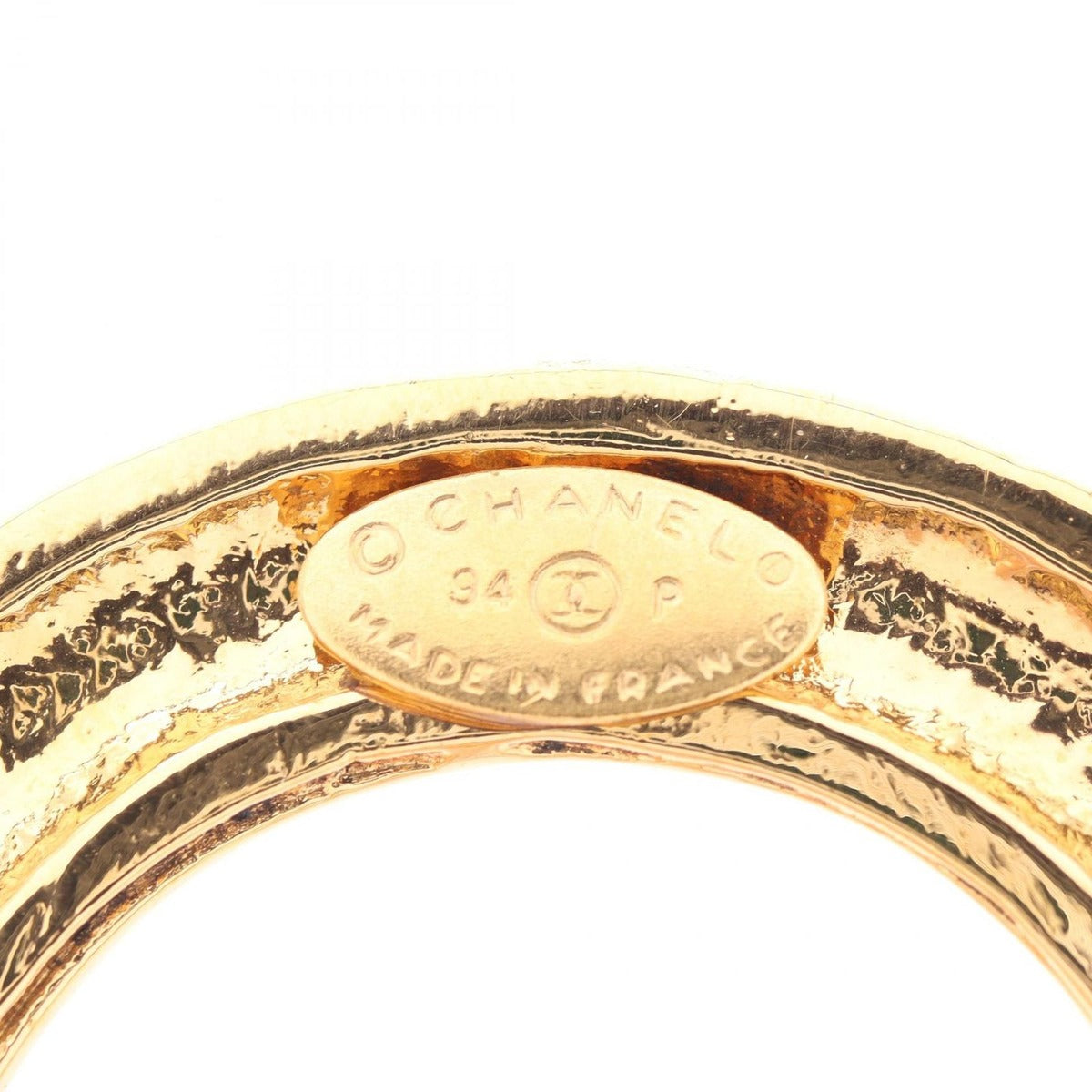 Chanel Brooch CC Logo — view 3