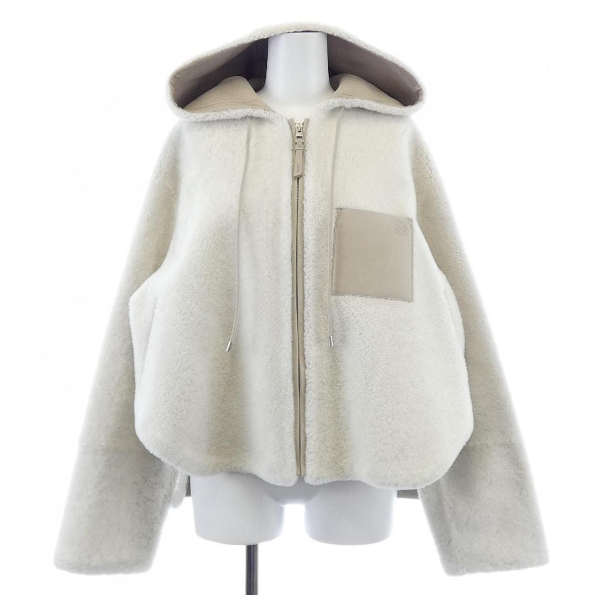 Loewe Mouton Jacket White