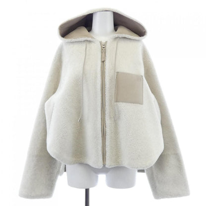 Loewe Mouton Jacket White
