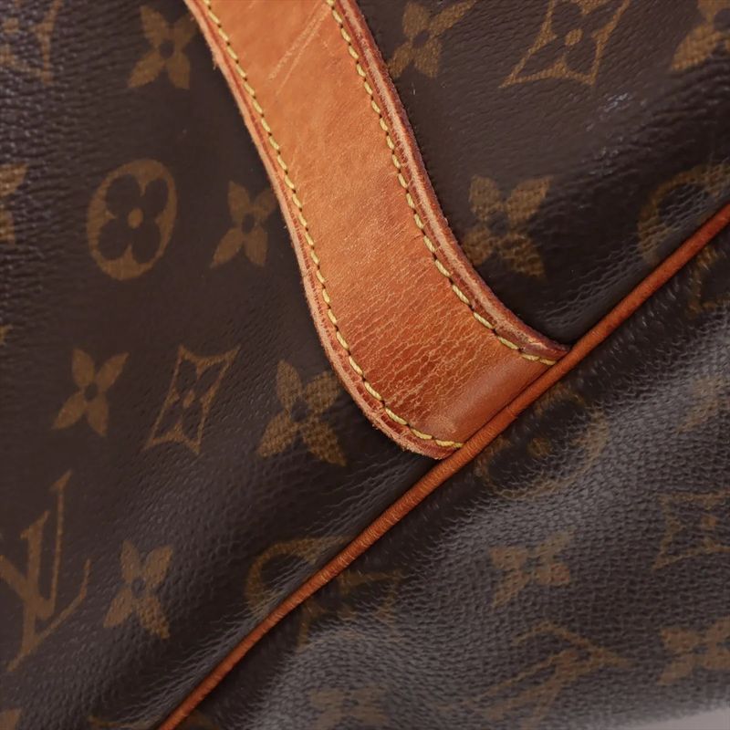 Louis Vuitton Monogram Keepall 55 M41424 Leather Boston Bag Business Travel