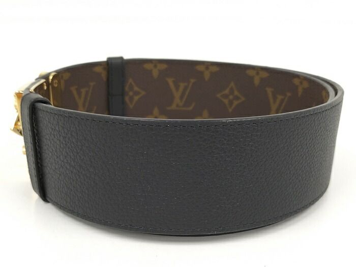 Louis Vuitton Belt S Lock 50mm (197in) Monogram Brown M4103z