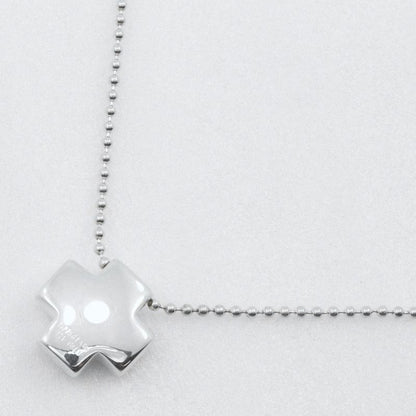 Tiffany & Co Roman Cross Ball Chain Silver 925 Ladies 13.4g Necklace