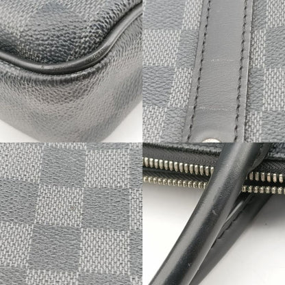 Louis Vuitton Porte Dauphine Voyage Pmnoir Black Damier Graphite N41478gi1118