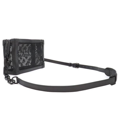 Louis Vuitton Shoulder Bag Soft Trunk Monogram Mesh Black Hardware Black M53964