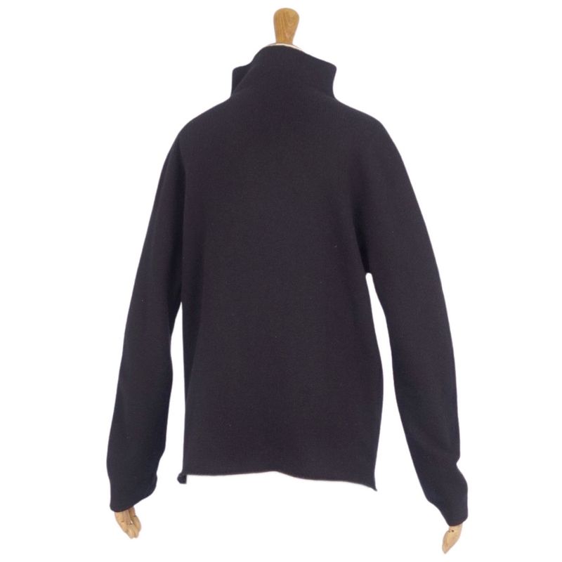 Gucci Knit Sweater High Neck Cashmere Tops Rede