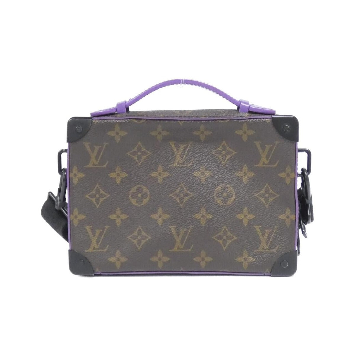 Louis Vuitton Monogram Macassar Handle Soft Trunk Shoulder Bag — view 2