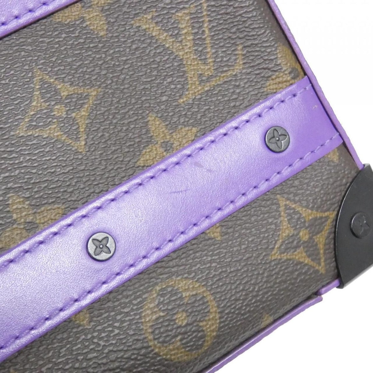 Louis Vuitton Monogram Macassar Handle Soft Trunk Shoulder Bag — view 4