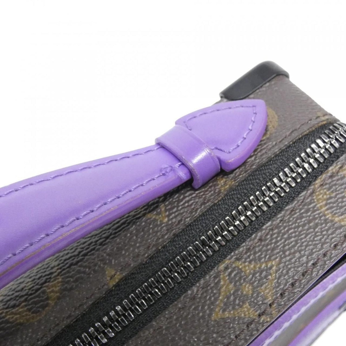 Louis Vuitton Monogram Macassar Handle Soft Trunk Shoulder Bag — view 8