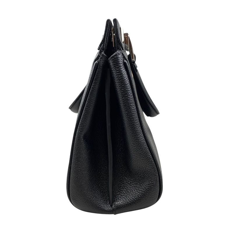 Gucci Handbag Zumi Small Top Handle Bag 569712 Leather Logo Black Silver