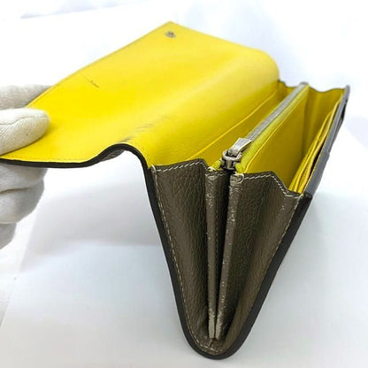 Celine Bifold Long Wallet Large Flap Ec21285 Glazed