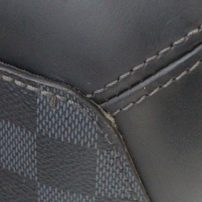 Louis Vuitton Oliver Briefcase Damier Cobalt Black Navy N51199 Ca3198 Men's