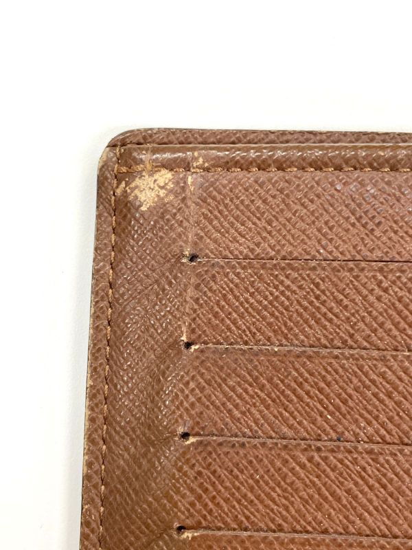 Louis Vuitton Monogram Portefeuille Brazza Long Wallet Folded M66540 Brown Made