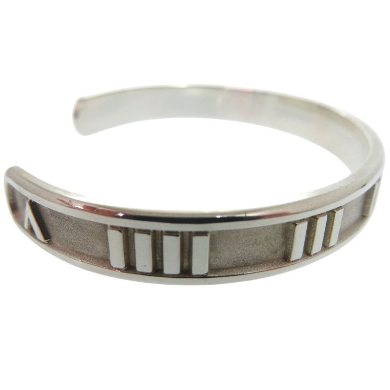 Tiffany & Co Atlas Bangle Silver 925 2255 Ladies Tiffany & Co