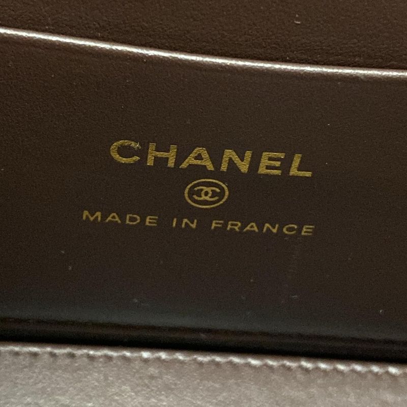 Chanel Vanity Bag Matelasse Ap1341 Black Chain Shoulder/gold Hardware