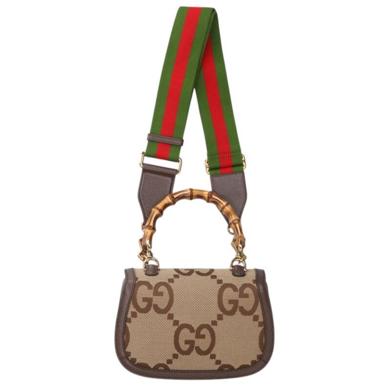 Gucci Bamboo 1947 Jumbo GG 2WAY Handbag For Men