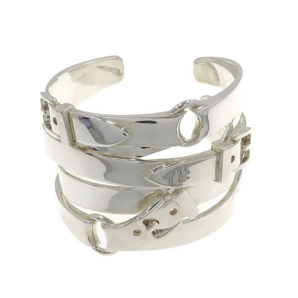 Hermes Bangle Debride Silver