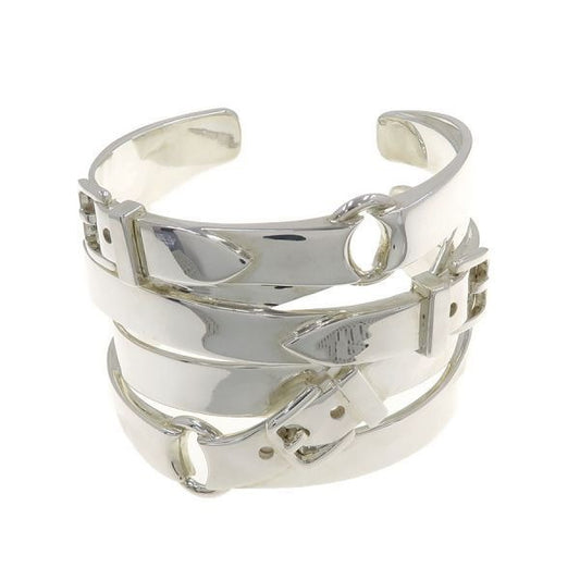Hermes Bangle Debride Silver