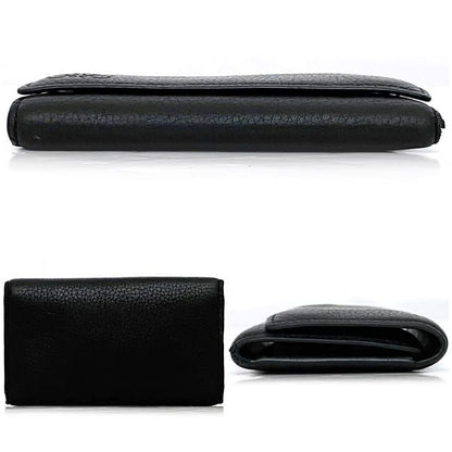 Loewe 6ring Key Case Black Anagram C660k92x02 Excellent Condition