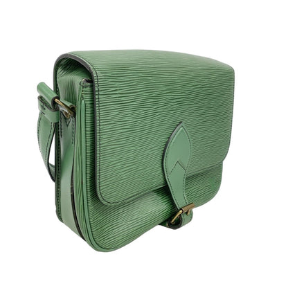 Louis Vuitton Shoulder Bag Epi Cartouchiere Borneo Green — view 2