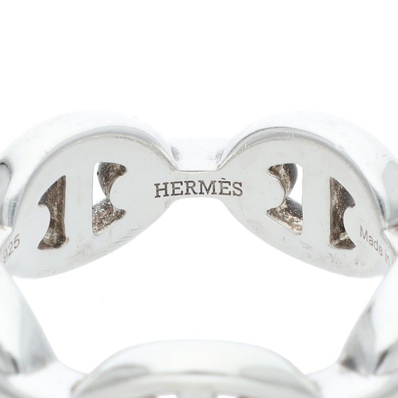 Hermes Chaine D'ancre Enchainee PM Chaine D'ancre Enchainee PM Silver Ring Mens