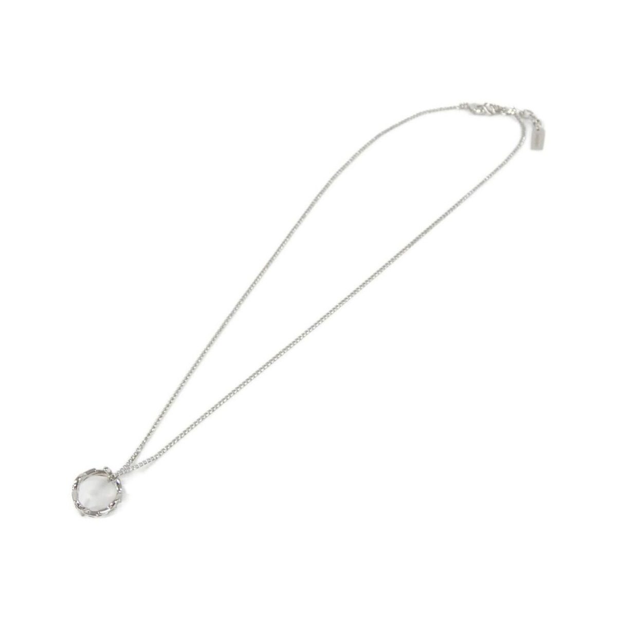 Saint Laurent Necklace Silver — view 2