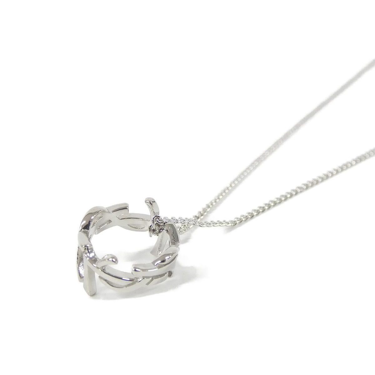 Saint Laurent Necklace Silver — view 3