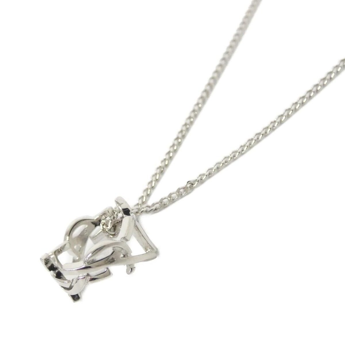 Saint Laurent Necklace Silver — view 4