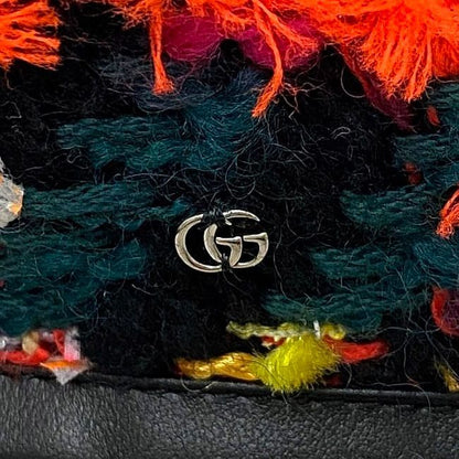 Gucci Beret Green Red Black GG Marmont 729140