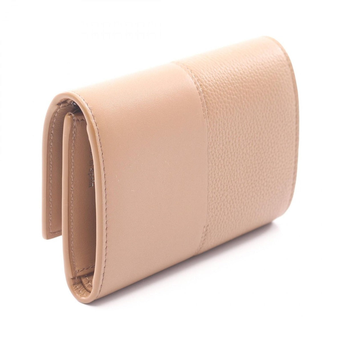 Loewe Trifold Wallet Vertical Small Mocha Leather — view 2