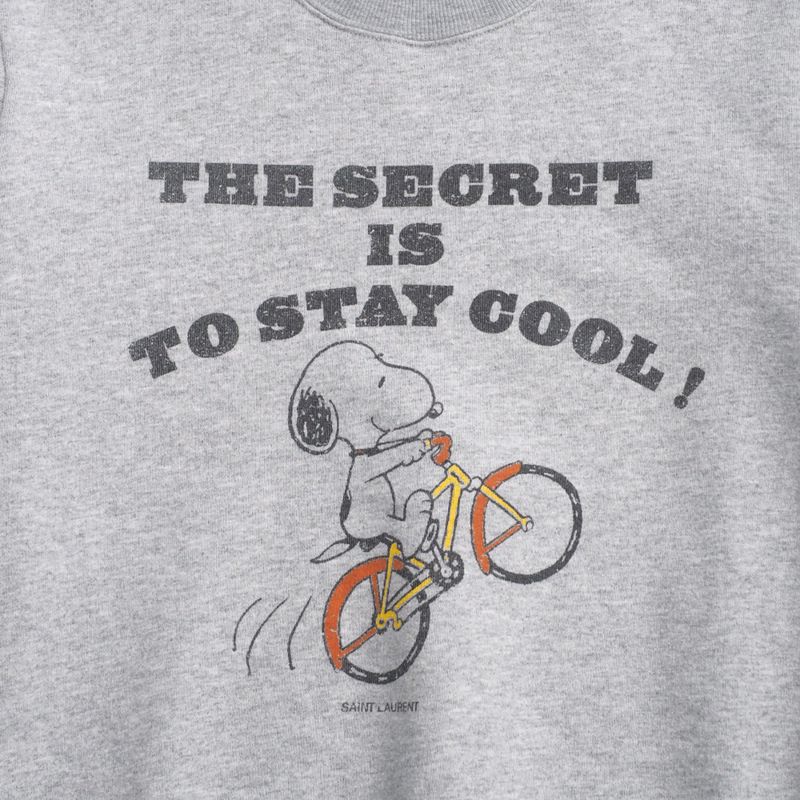 Saint Laurent X Peanuts Saint Laurent X Peanuts Sweatshirt Size S (160 84Y)