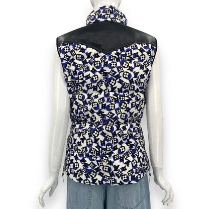 Louis Vuitton Down Vest Monogram Blue — view 3