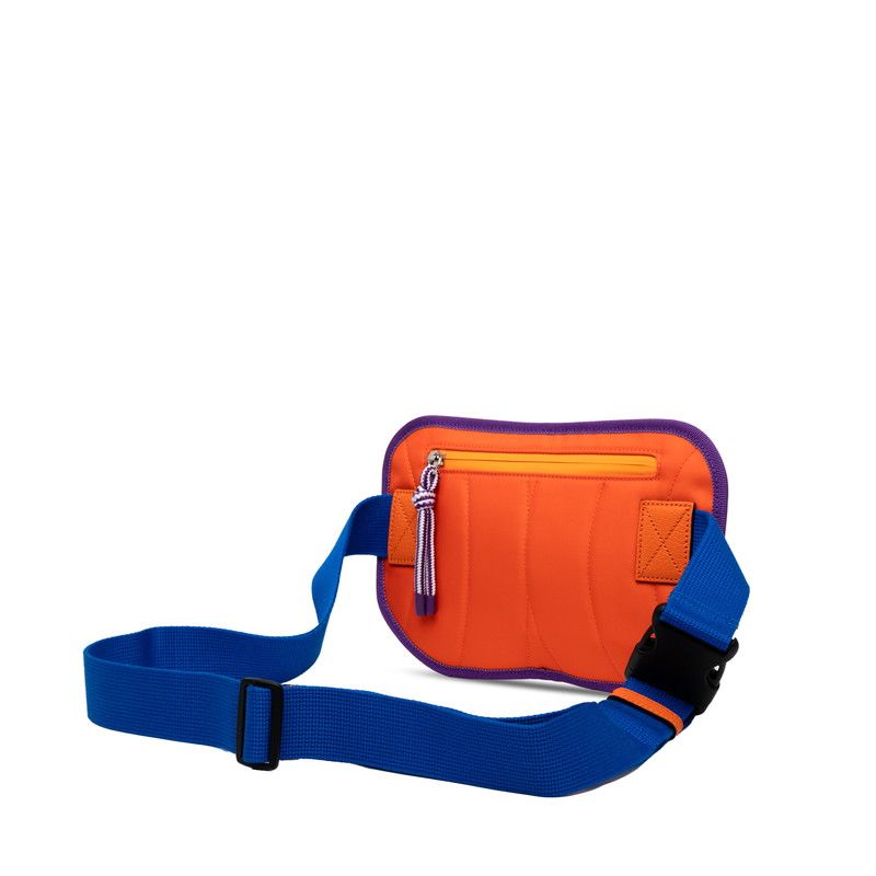 Gucci GG Nylon Belt Bag 752102 Blue Purple Orange Nylon Rubber Men's Gucci