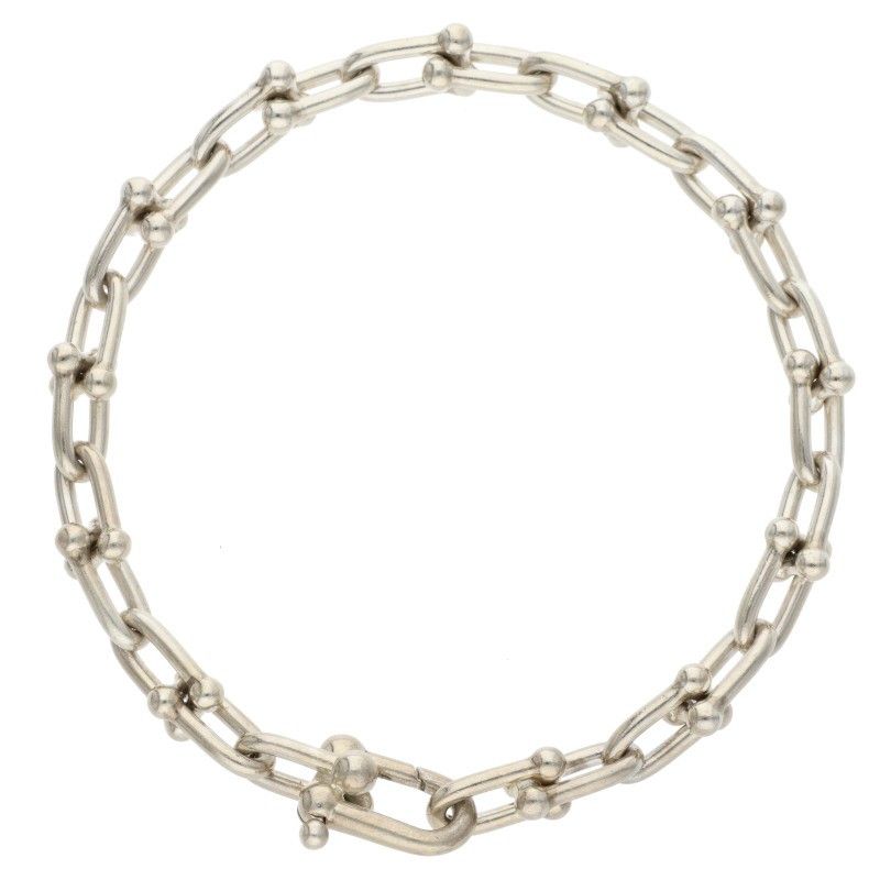 Tiffany & Co Hardwear Hardware Small Link Silver Bracelet Men's M