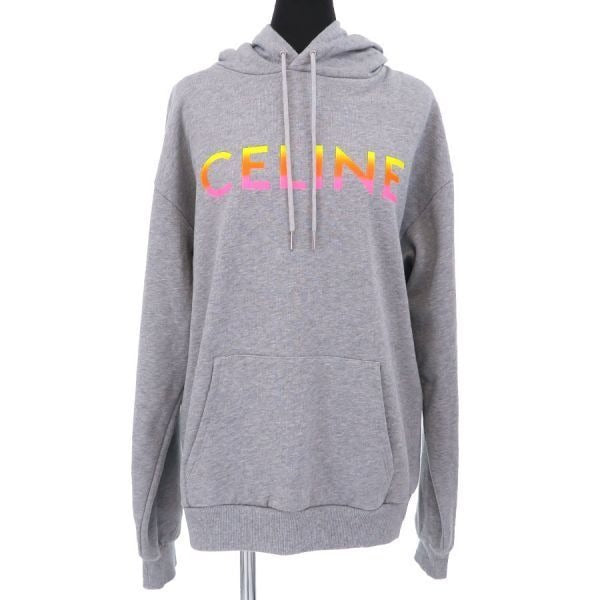Celine Hoodie Cotton Gray