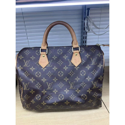 Louis Vuitton Monogram Speedy 30 Handbag Ed Brown
