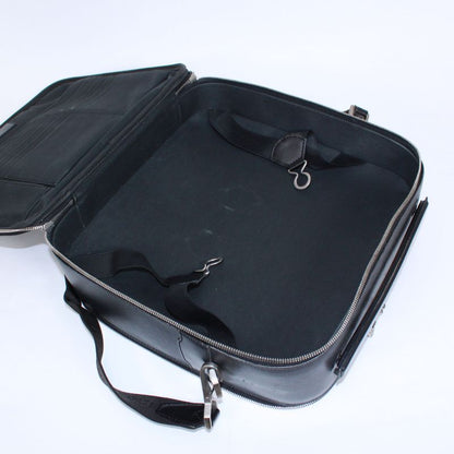 Louis Vuitton Taiga Ardoise Leather Black Shoulder Bag Silver M30762
