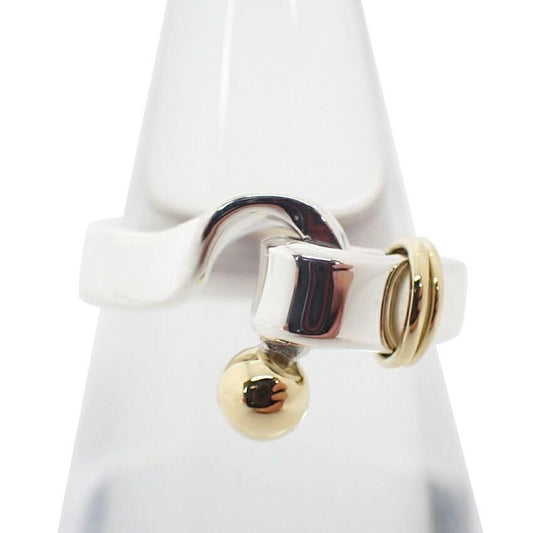 Tiffany & Co 925 750 Hook Eye Ring