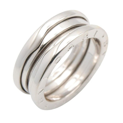 Bvlgari Ring Band 18k White Gold