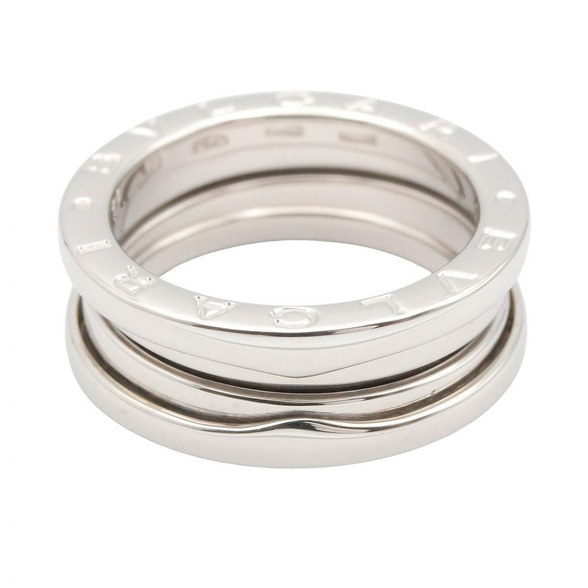 Bvlgari Ring Band 18k White Gold — view 2