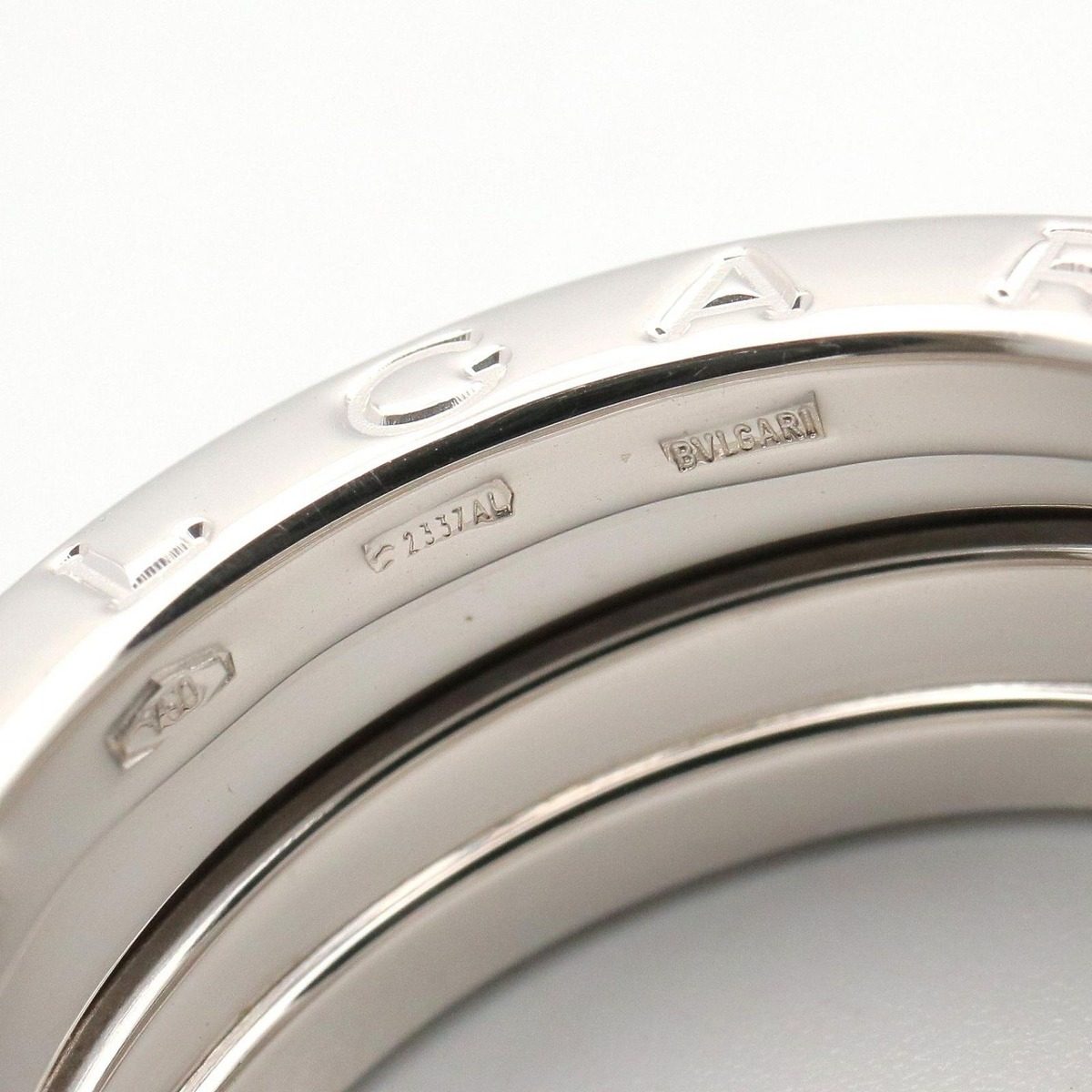 Bvlgari Ring Band 18k White Gold — view 6