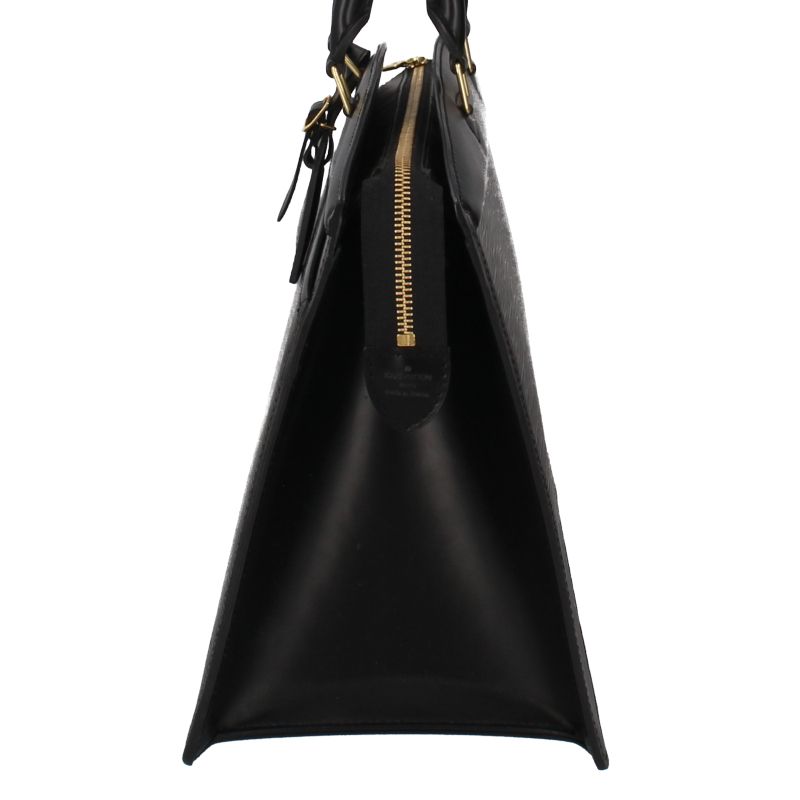 Louis Vuitton Riviera M48182 Epi Women's Handbag Noir Black Excellent Condition