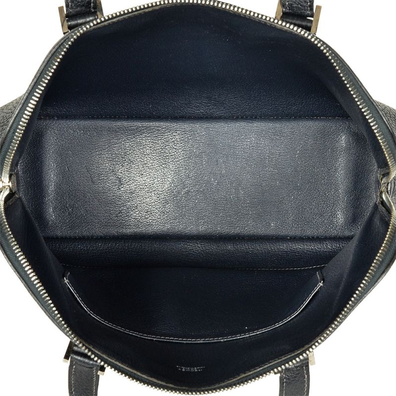 Hermes Escapada Tote Bag Fjord □C Engraved Navy Silver Hardware