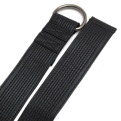 Saint Laurent/Yves Saint Laurent Belt Business Men Leather Genuine Black 486610