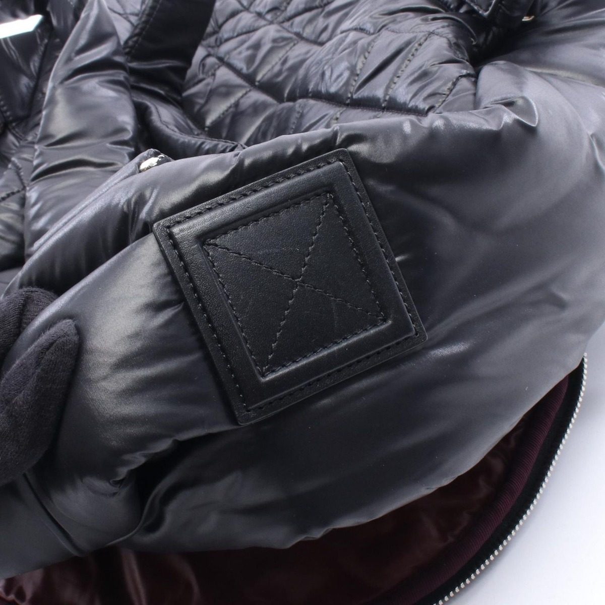 Chanel Backpack Coco Cocoon Black Nylon Leather — view 7