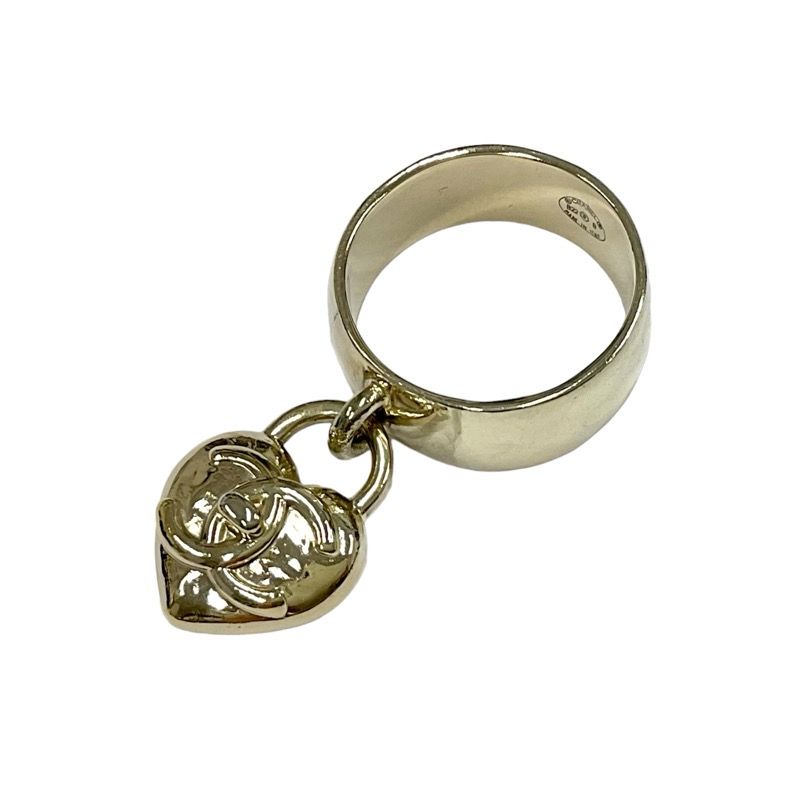 Chanel Ring Gold Coco Mark Heart