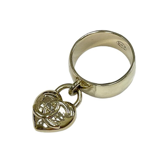 Chanel Ring Gold Coco Mark Heart