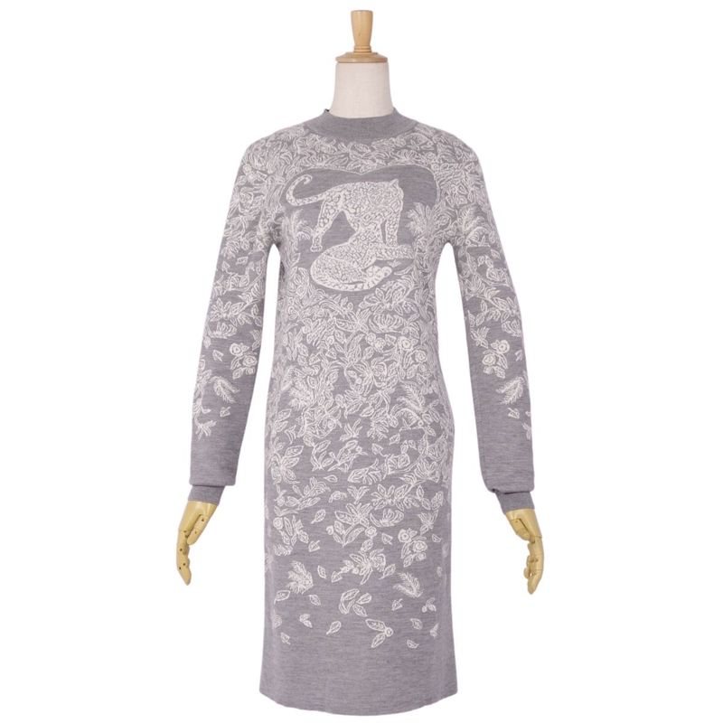 Hermes Dress 19AW Jungle LOVE Ji
