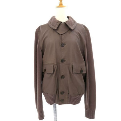 Bottega Veneta Leather Blouse Jacket