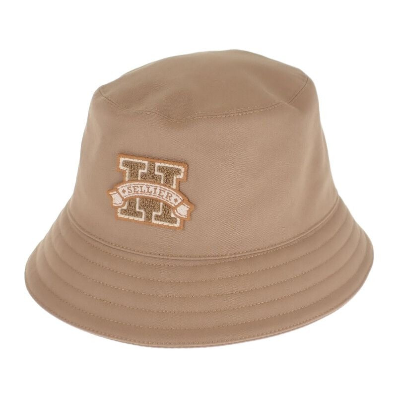 Hermes Harper H Serie Bucket N d158 Hat Cotton Beige